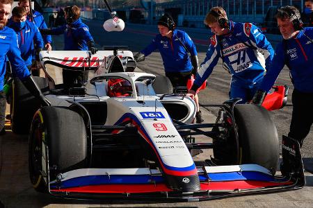 Haas VF-22 - Shakedown - Barcelona - 2022