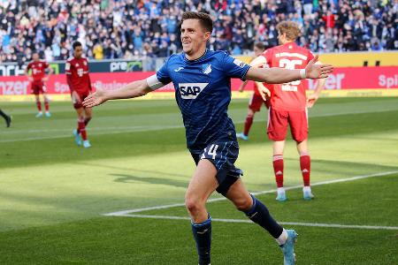 Vollendete einen blitzgescheiten TSG-Konter (32.) und erzielte damit sein sechstes Saisontor. Ackerte viel im Mittelfeld, die großen Momente blieben aber in der Folge aus.