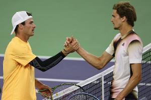 Indian Wells: Zverev scheitert früh - Kerber siegt