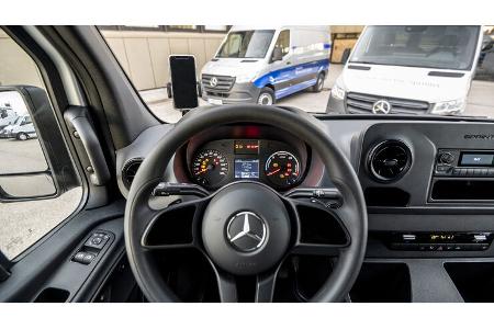 Mercedes e-Sprinter Transporter mit Elektroantrieb