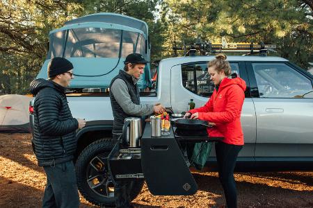 Rivian R1T Camping Küche