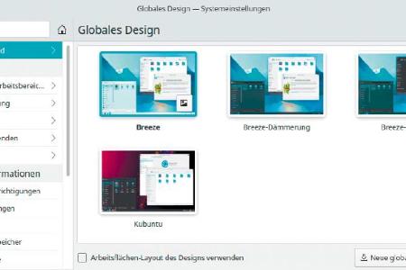 Kubuntu punktet bei den Einstellungen. Die sind ähnlich gut organisiert wie bei Windows 11 und der Desktop lässt sich hervorragend anpassen.