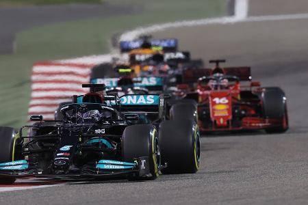 Lewis Hamilton - Mercedes - Formel 1 - GP Bahrain 2021 - Rennen 