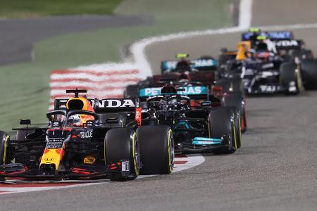 Max Verstappen - Red Bull - Formel 1 - GP Bahrain 2021 - Rennen 