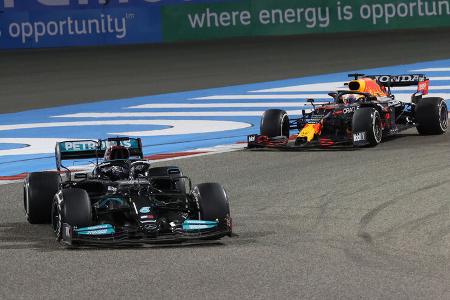 Lewis Hamilton - Mercedes - Formel 1 - GP Bahrain 2021 - Rennen 