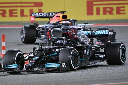 Lewis Hamilton - Mercedes - Formel 1 - GP Bahrain 2021 - Rennen 