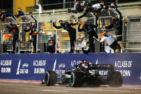 Lewis Hamilton - Mercedes - Formel 1 - GP Bahrain 2021 - Rennen 