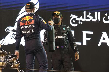 Hamilton - Verstappen - Formel 1 - GP Bahrain 2021 - Rennen 