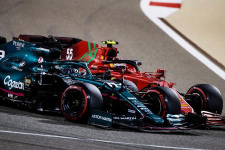 Carlos Sainz - Ferrari - Formel 1 - GP Bahrain 2021 - Rennen 
