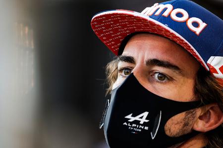 Fernando Alonso - Alpine - Formel 1 - GP Bahrain 2021 - Rennen 