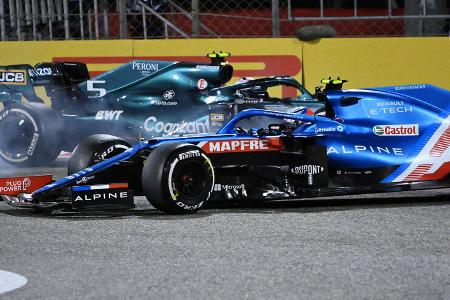 Esteban Ocon - Alpine - Formel 1 - GP Bahrain 2021 - Rennen 