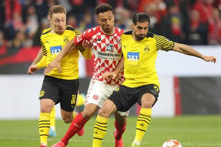 Am Mittwochabend trat Borussia Dortmund im Bundesliga-Nachholspiel gegen Mainz 05 an. In einer schwachen Partie tat sich der BVB lange enorm schwer und siegte letztlich durch einen späten Treffer glücklich mit 1:0. Alle Akteure in der Einzelkritik: Am Mittwochabend trat Borussia Dortmund im Bundesliga-Nachholspiel gegen Mainz 05 an. In einer schwachen Partie tat sich der BVB lange enorm schwer und siegte letztlich durch einen späten Treffer glücklich mit 1:0. Alle Akteure in der Einzelkritik: