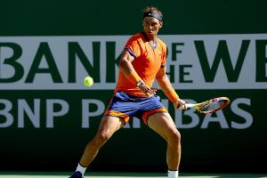 Nadal trotz Fußproblemen im Viertelfinale von Indian Wells