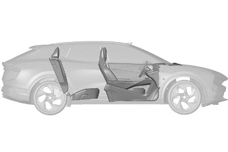 Lotus Typ 132 SUV Patentbilder Innenraum