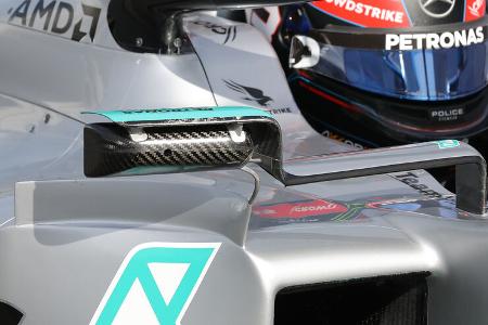 Mercedes - F1-Technik 2022 - Spiegel