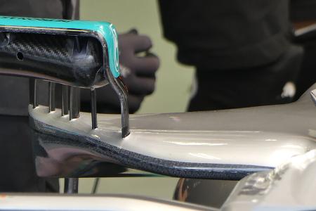 Mercedes - Spiegel - F1-Technik - Bahrain 2022