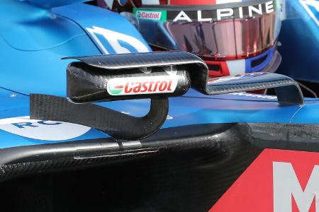 Alpine - F1-Technik 2022 - Spiegel