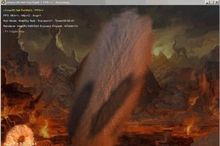 Furmark - Der OpenGL-Grafikkarten-Benchmark Furmark eignet sich hervorragend zur Durchführung eines Burn-In-Tests der Grafikkarte. Die maximal möglichen Taktfrequenzen werden durch das Übertakten der Grafikkarte ermittelt.
