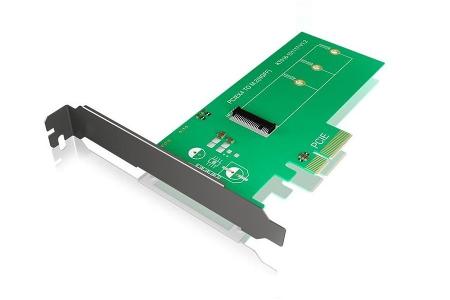 Per PCIe-Erweiterungskarte für NVMe-SSDs klappt das Speicherupgrade, selbst wenn kein M.2-Steckplatz auf dem Mainboard vorhanden ist.