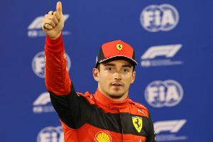 Formel 1: Leclerc holt erste Pole Position des Jahres