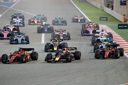 Start - GP Bahrain 2022 - Sakhir - Rennen