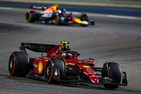 Carlos Sainz - Ferrari - GP Bahrain 2022 - Sakhir - Rennen