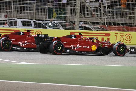 Sainz - Leclerc - GP Bahrain 2022 - Sakhir - Rennen
