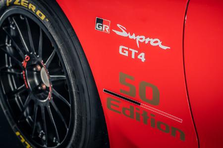 Sondermodell Toyota GR Supra GT4 „50 Edition“