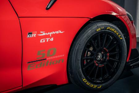 Sondermodell Toyota GR Supra GT4 „50 Edition“