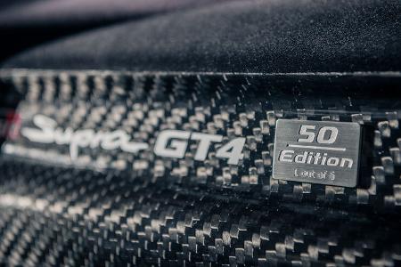 Sondermodell Toyota GR Supra GT4 „50 Edition“