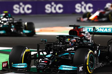 Lewis Hamilton - Mercedes - GP Saudi-Arabien 2021 - Jeddah - Rennen