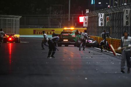 Nikita Mazepin - Haas - GP Saudi-Arabien 2021 - Jeddah - Rennen