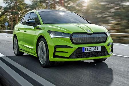 Skoda Enyaq Coupe iV / Sperrfrist 31-01.22
