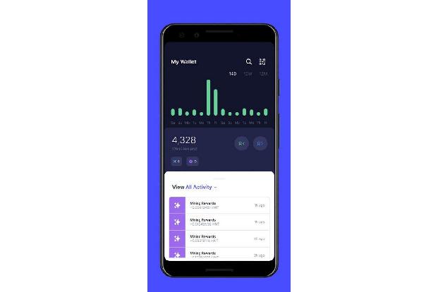 Die Helium-App.