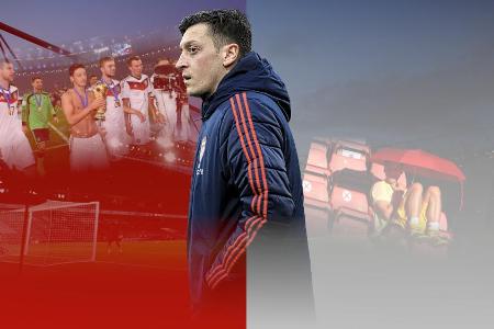 Vom Weltmeister zur Persona non grata: Mesut Özil hat in den letzten Jahren eine rapide Talfahrt in die sportliche Bedeutungslosigkeit hingelegt. Ausgerechnet die Unterschrift seines Rekordvertrags beim FC Arsenal markierte den Beginn der Probleme. Özils Absturz in der Chronik: Vom Weltmeister zur Persona non grata: Mesut Özil hat in den letzten Jahren eine rapide Talfahrt in die sportliche Bedeutungslosigkeit hingelegt. Ausgerechnet die Unterschrift seines Rekordvertrags beim FC Arsenal markierte den Beginn der Probleme. Özils Absturz in der Chronik: