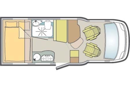 BÜRSTNER TRAVEL VAN T 590 G