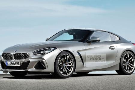 BMW Z4 Coupé Retusche