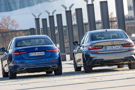 Mercedes C 300 E, BMW 330 E