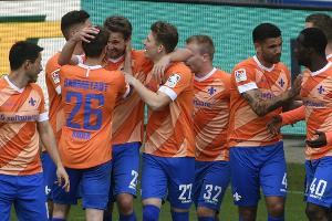 Sieg gegen Kiel: Darmstadt übernimmt zunächst die Spitze