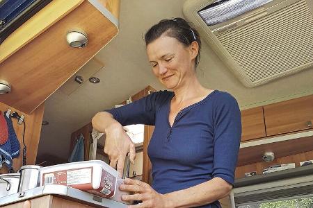 Mobile Menschen im Hymercar 329