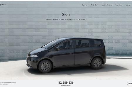 Sono Motors Sion Elektroauto