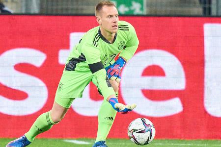 Durfte nach eher schwierigen Monaten bei Barca gegen Israel für eine Halbzeit ran. Erlebte dabei sehr ruhige 45 Minuten. Bleibt Neuers erster Herausforderer.