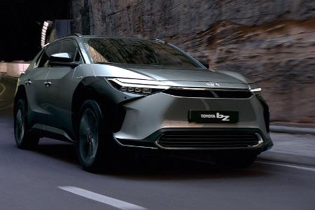 Toyota BZ4X Elektro-SUV Serienversion