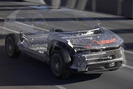 Toyota BZ4X Elektro-SUV Serienversion