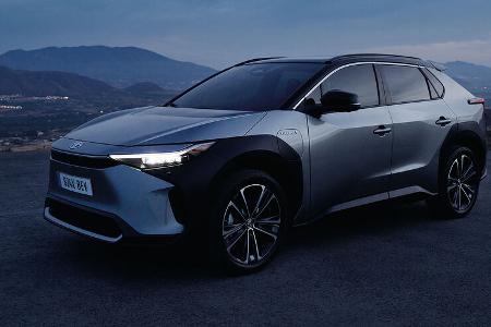 Toyota BZ4X Elektro-SUV Serienversion