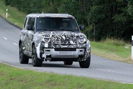 Erlkönig Land Rover Defender 130