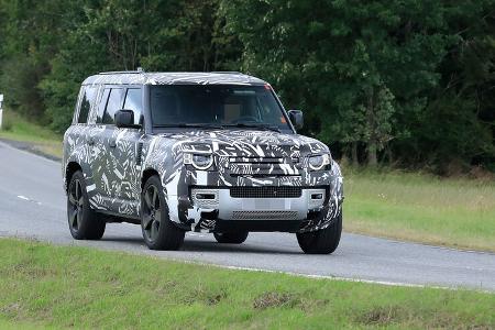 Erlkönig Land Rover Defender 130