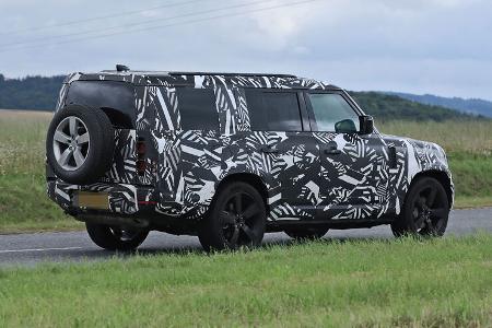 Erlkönig Land Rover Defender 130