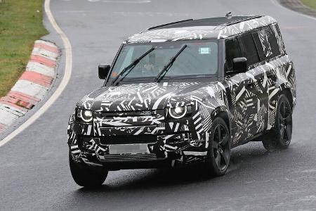 Erlkönig Land Rover Defender 130 V8