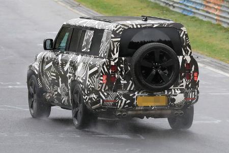 Erlkönig Land Rover Defender 130 V8